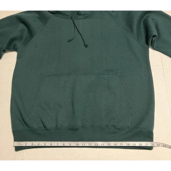 Mens Northwest Territory Pullover Hooded Sweatshirt w Pocket Forest Green XL - Picture 8 of 10
